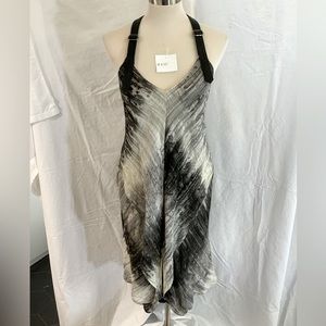 NICK sleeveless, gauzy dress. Size XS.